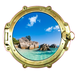 Sticker Trompe Oeil Hublot 3