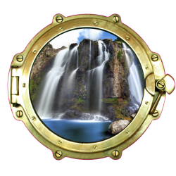 Sticker Trompe Oeil Hublot 13