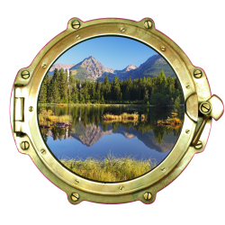 Sticker Trompe Oeil Hublot 16