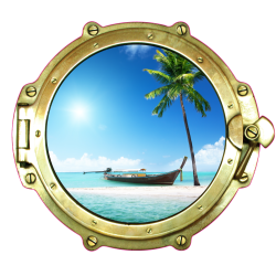 Sticker Trompe Oeil Hublot 17