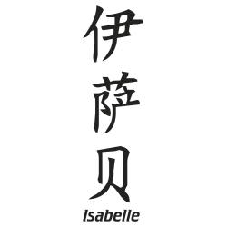 Prenom Chinois Isabelle
