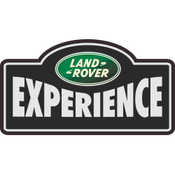 Autocollant Land rover Experience