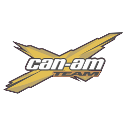 Autocollant can-am Jaune