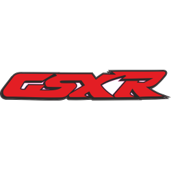 Autocollant SUZUKI GSXR Rouge