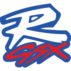 Autocollant SUZUKI GSXR BLEU