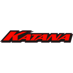 Autocollant SUZUKI KATANA ROUGE