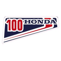autocollant HONDA_100_DROITE