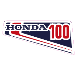 autocollant HONDA_100_GAUCHE