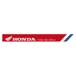 Autocollant Honda Moto Sainte Rose - ref.d8938