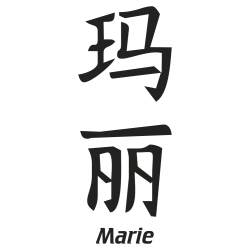 Prenom Chinois Marie