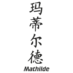 Prenom Chinois Mathilde