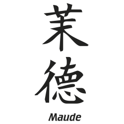 Prenom Chinois Maude