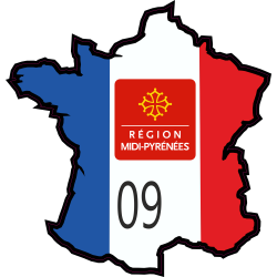 Stickers Ariege (Midi-Pyrenees)