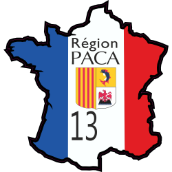 Stickers Bouches du Rhone (PACA)