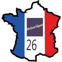 Stickers Drome (Rhone Alpes)