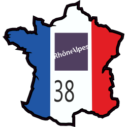 Stickers Isere (Rhone Alpes)