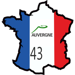 Stickers Haute Loire ( Auvergne )