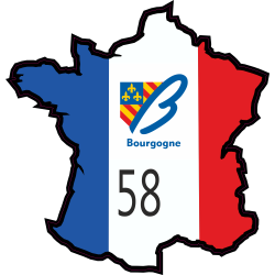 Stickers Nievre (Bourgogne)