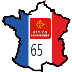 Stickers Hautes Pyrenees (Midi-Pyrenees)