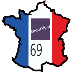 Stickers Rhone (Rhone Alpes)