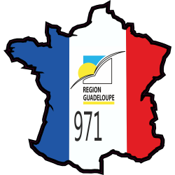 Stickers Guadeloupe
