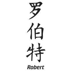 Prenom Chinois Robert