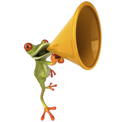 Autocollants grenouilles