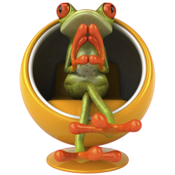 Autocollants grenouilles