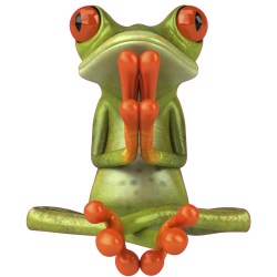 Autocollants grenouilles