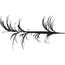 Sticker mural bambou