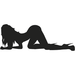 Sticker mural Sexy Femme