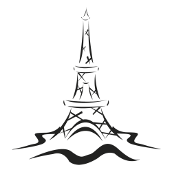 Sticker geant Tour Eiffel