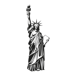 Sticker geant statue de la liberte