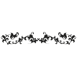 Sticker Mural Baroque SI058