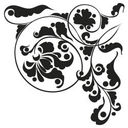 Sticker Mural Baroque SI063