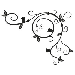 Sticker Mural Baroque SI065