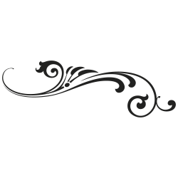 Sticker Mural Baroque si066