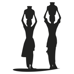 Stickers géants Africaine