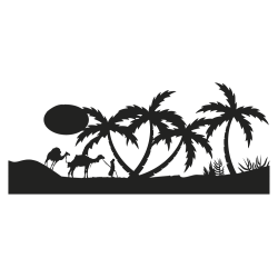 Stickers géants Oasis