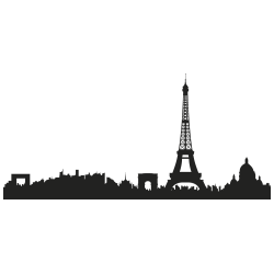 Stickers Mural Geant Paris