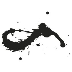 Stickers muraux Design Tache