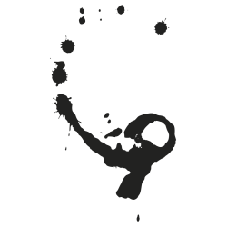 Stickers muraux Design Tache