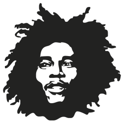 Stickers Bob Marley