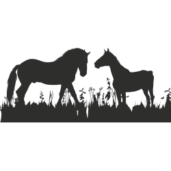Stickers chevaux 2