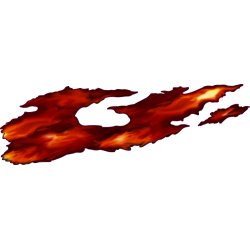 Autocollant Flamme