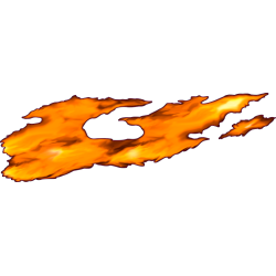 Autocollant Flamme