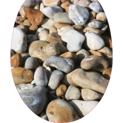 Autocollant WC Galets