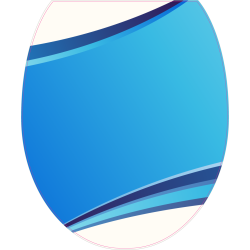 Autocollant WC Abstrait Illustration 4