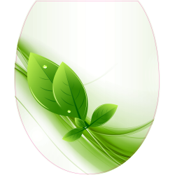 Autocollant WC Abstrait Illustration 10