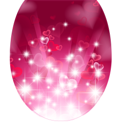 Autocollant WC Abstrait Illustration 11